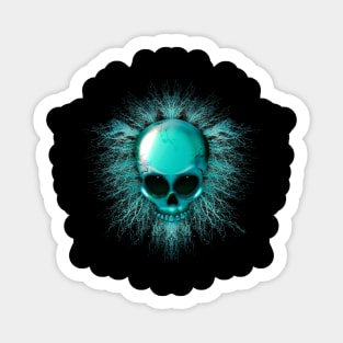 Ghost Skull Sticker